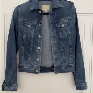 AG Adriano Goldschmied Dark Blue Jean Jacket